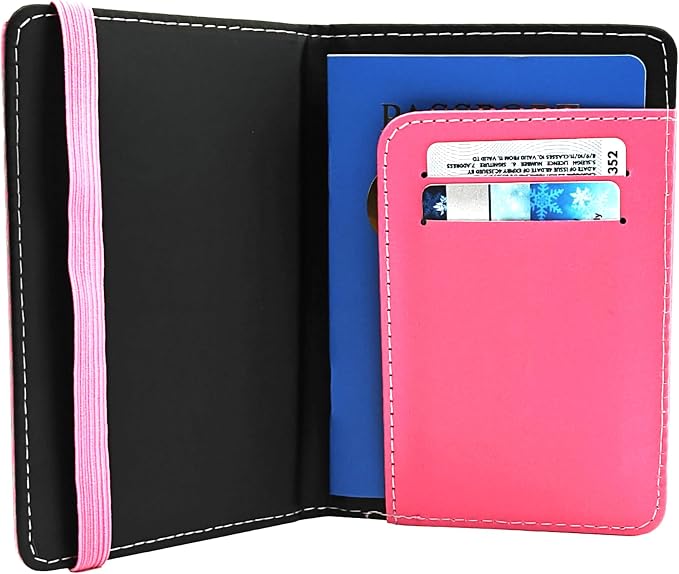 Burn Book Travel Wallet – Stylish Passport Holder for Cards & ID