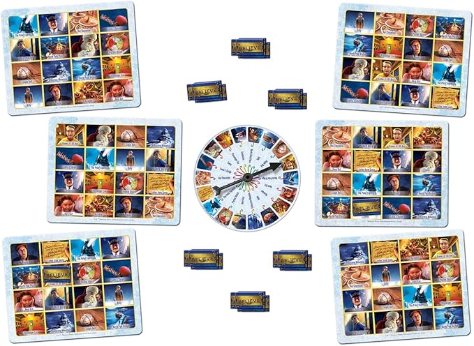 MasterPieces Kids Games - The Polar Express Bingo Game
