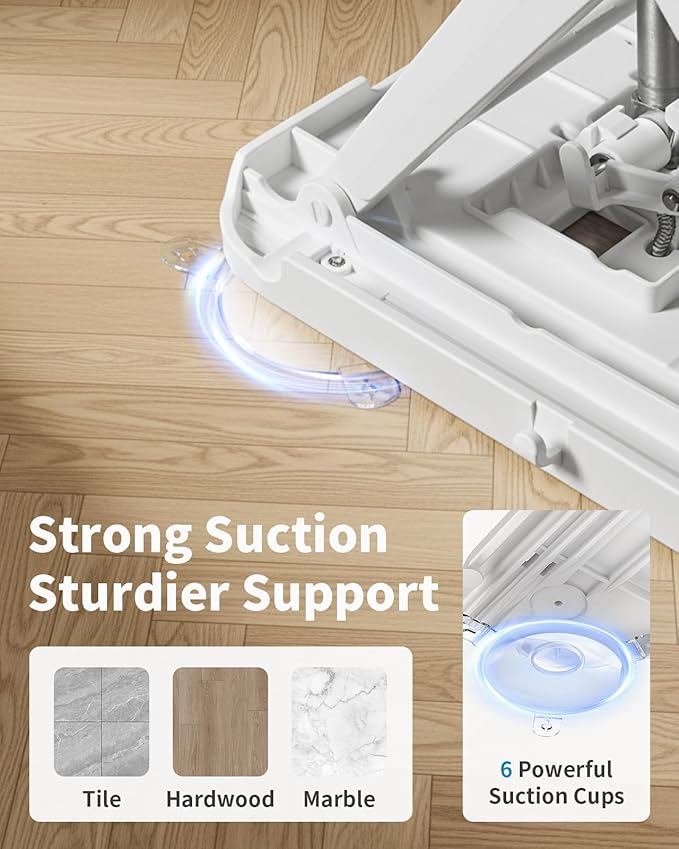 PERLECARE Electric Chair Lift – 308 lbs Floor Lift for Elderly Falls, IP68 Waterproof Bath Lift for Tub, Foldable & Wireless Rechargeable Design, Remote Control, for Fall Recovery & Home Care
