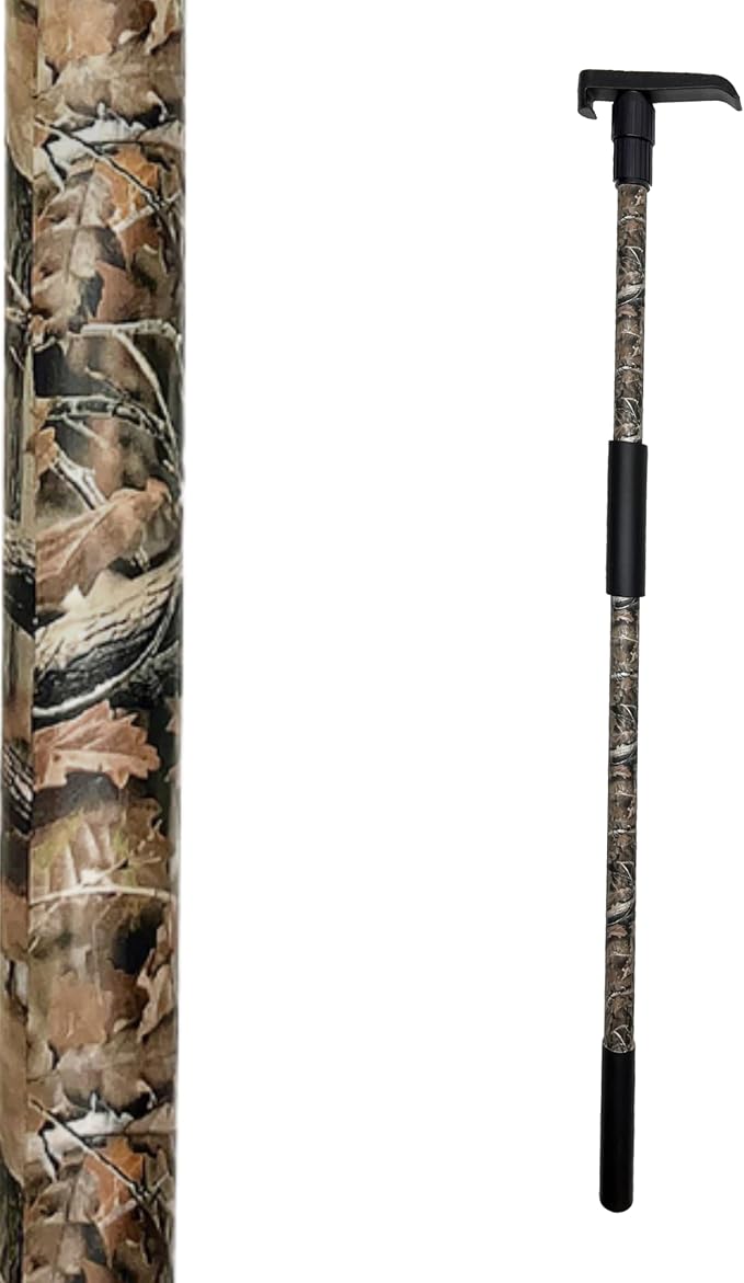 Telescoping Cargo Tool/Multi-Use Cargo Retriever/Extendable Reaching Aid/Reacher/Grabber - Classic Woodland Camo