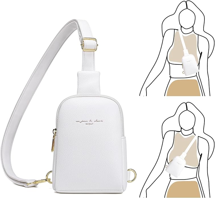 Lightweight Small Crossbody Sling Bag for Women | Mini Travel Purse,Multi-pocket with Card Slots,Durable Vegan Leather,Everyday Carry