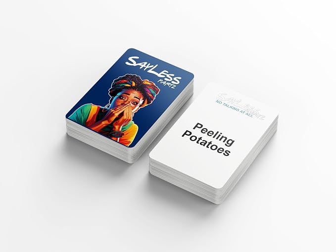Kinfolk SayLess 2 Family Game Night Hood Charades with a Cultural Twist for Energetic Word Guessing, Shared Laughter, and Deeper Connections