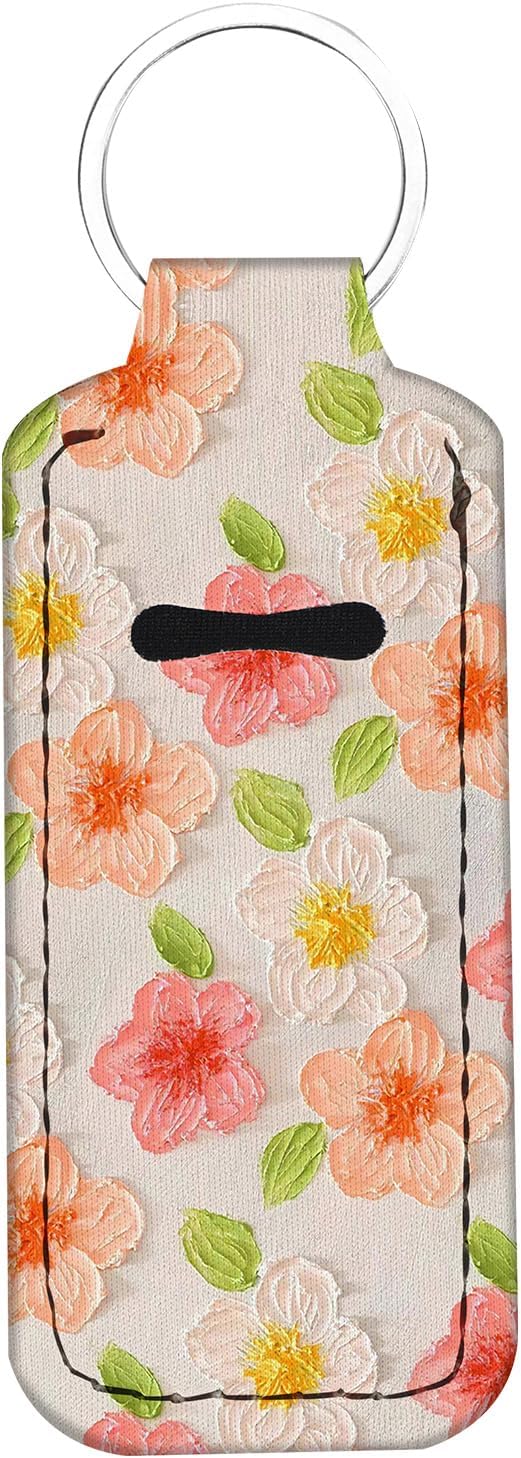 Chapstick Holder Keychain Lip Balm Holder with Clip