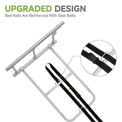 Real Relax Bed Rails for Elderly Adults Safety, Folding Bed Railings for Seniors Fit Full Twin King Queen Size, for Elderly Adults Rail Assist for Seniors Safety Bed, 28.5"x16.3"