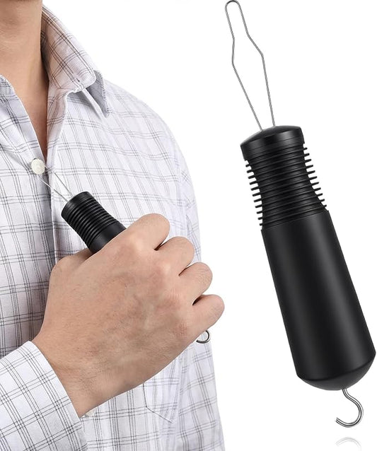 Button Helper,One Handed Button Hook and Zipper Pull,Assist Device Button Hook Tool,Button Assist Tool for Seniors,Disableds,Strokes,Disabilities to Fasten Shirts and Jackets with Ease