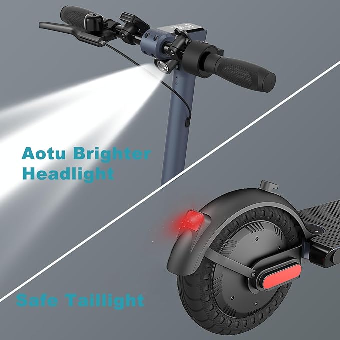 Caroma Electric Scooter with Seat Option,500/350W Motor Up to 25/20 Miles Range & 25/20 MPH Speed,9" Tires,Adjustable Electric Scooter for Adults,Foldable Commuting