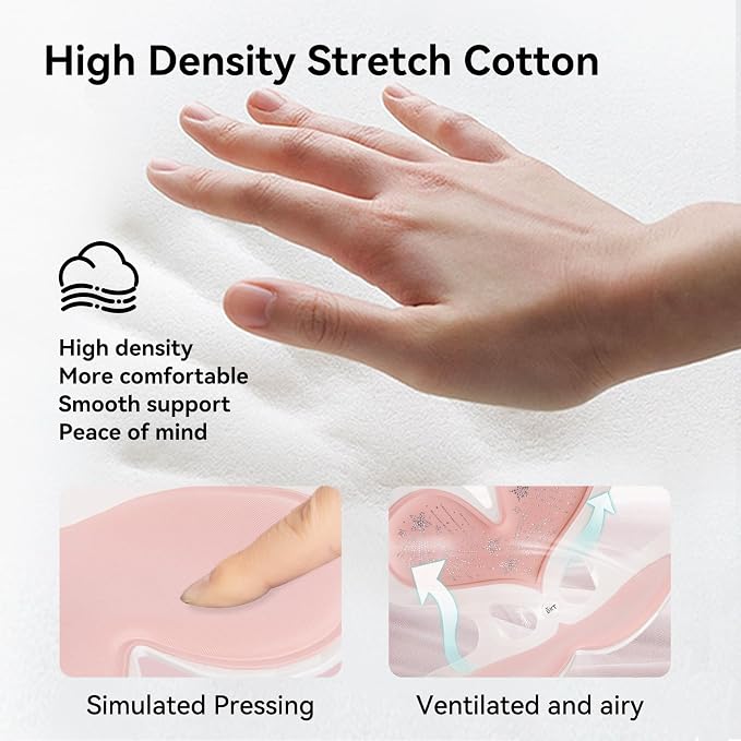 BKT Ergonomic Seat Cushion - Lumbar Support Pillow for Office Chair & Floor | Premium upgraded materials for long sitting. Comfort for students, nursing mothers, office workers and outdoor fishing trips