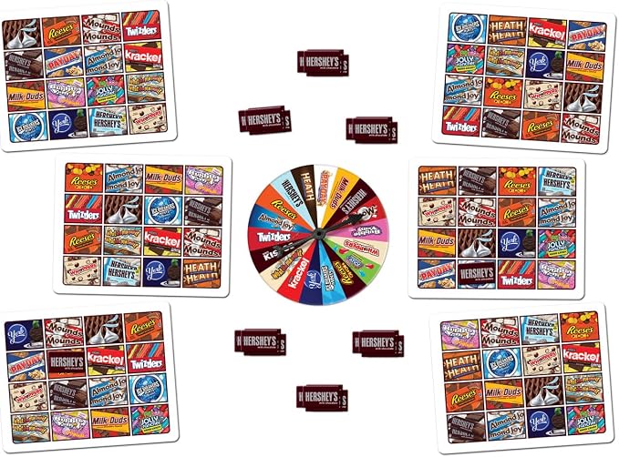 MasterPieces Kids Games - Hershey's Chocolate Bingo Game