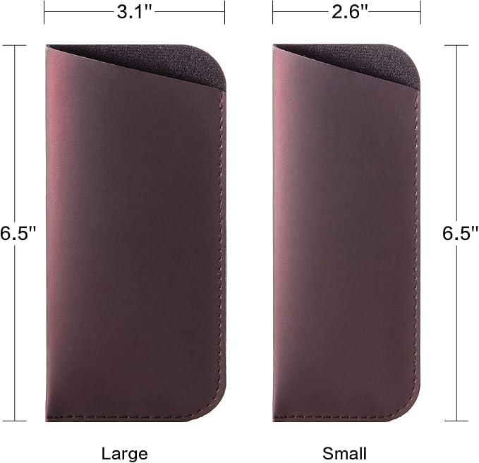 TRIUMPH VISION Reading Glasses Pouch Eyeglass Sleeve Soft Case Slim 3 Pack | Alternative to Bulky Case Lightweight，Neoprene Lined Padded Protect Optical lens Slip in, Cute Pattern Portable for Daily Use