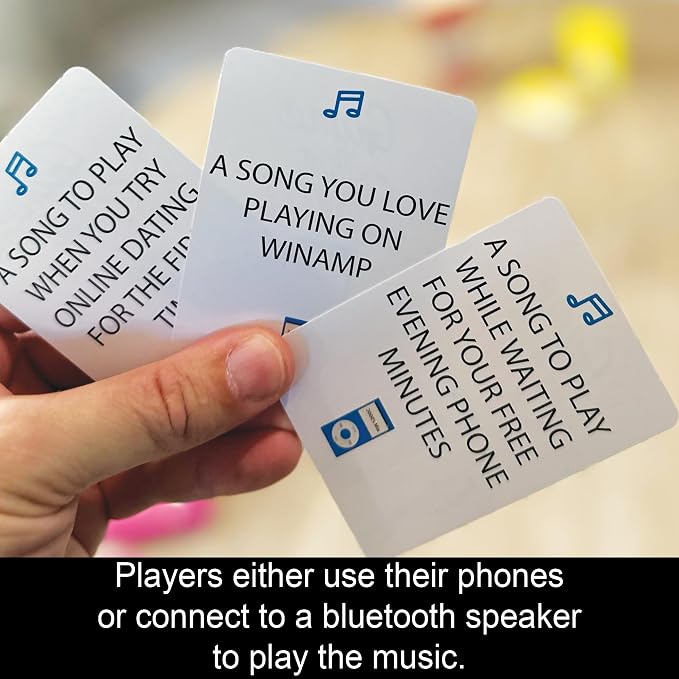 Game That Song 2000's Mix Expansion - 50 New Cards - Music Card Game for Family, Adults, and Teens. Hilarious, Addictive, and Competitive Fun for Game Nights!