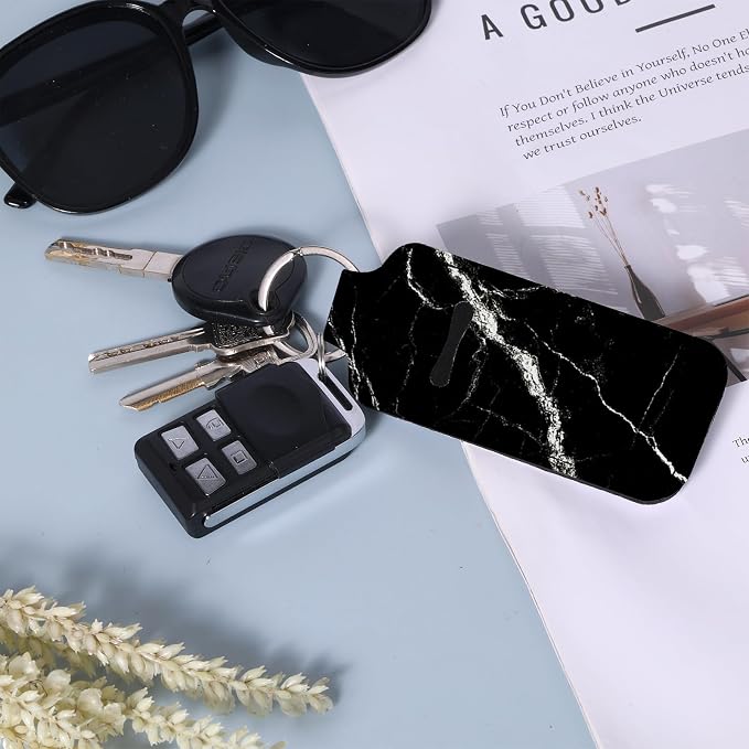 Chapstick Holder Keychain Lip Balm Holder with Clip