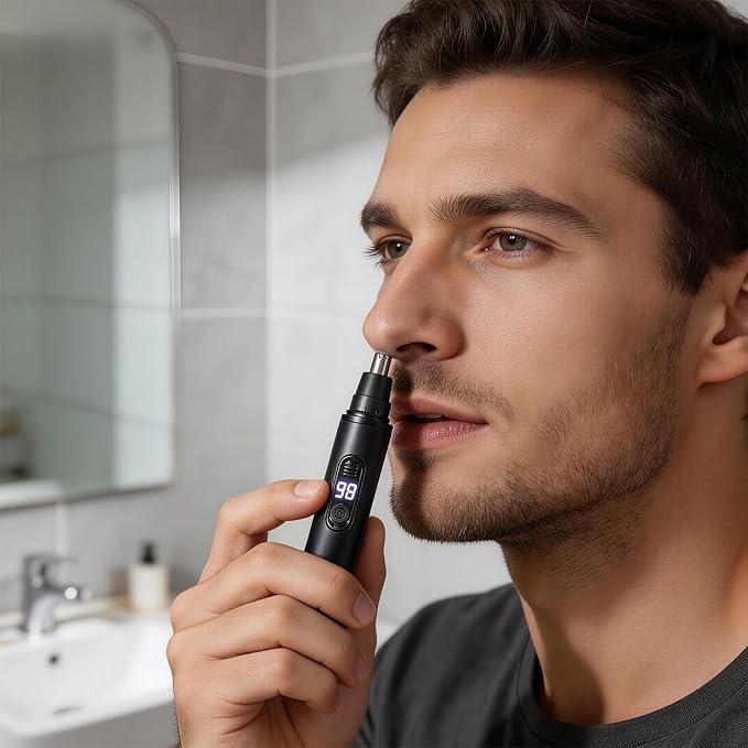 Ear and Nose Hair Trimmer Clipper, Professional Nose Hair Trimmer for Men Women