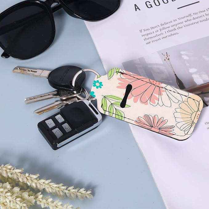 Chapstick Holder Keychain Lip Balm Holder with Clip