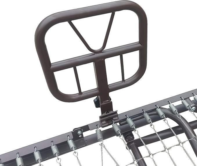 AireMed Bed Assist Rails (Set of 2) – Fits Some Metal Hospital Beds – for Repositioning & Getting in and Out of Bed Safely – Hospital Bed Rail, Safety Assist Medical Rail for Seniors & Elderly (Brown)