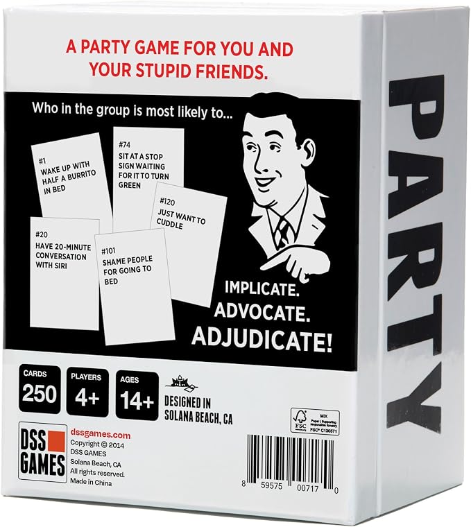 Who's Most Likely To... Kinda Clean Edition | Family Card Game | Ages 14+