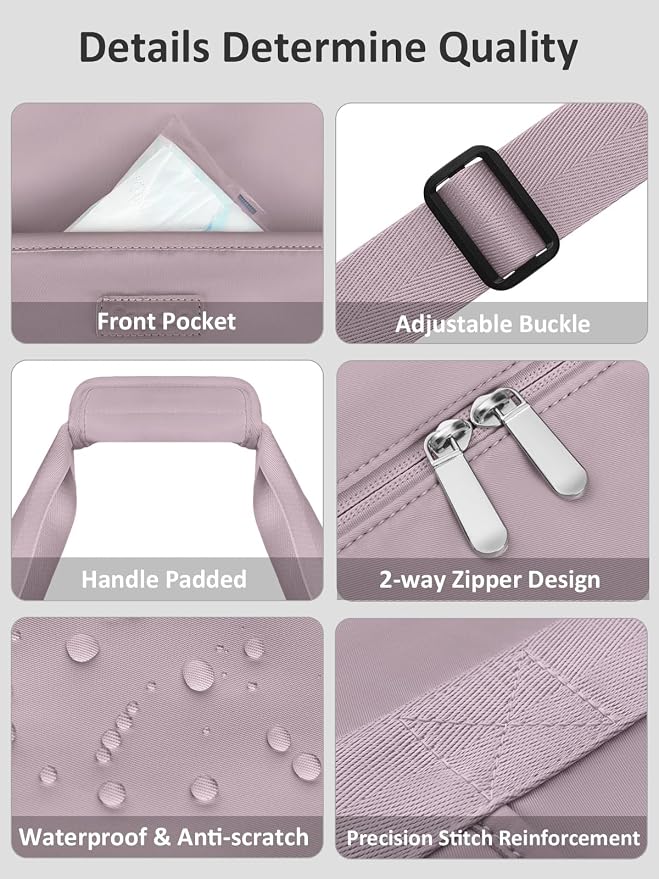 Expandable Travel Duffle Bags Weekender Overnight Bags for Women Men Hospital Bag for Women Labor Delivery with Toiletry Bag Waterproof