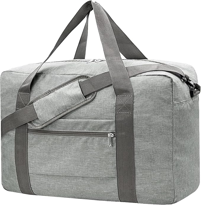 For Spirit Airlines Personal Item Bag 18x14x8 Foldable Carry on Bags for Airplanes Travel Duffel Bags for Women and Men
