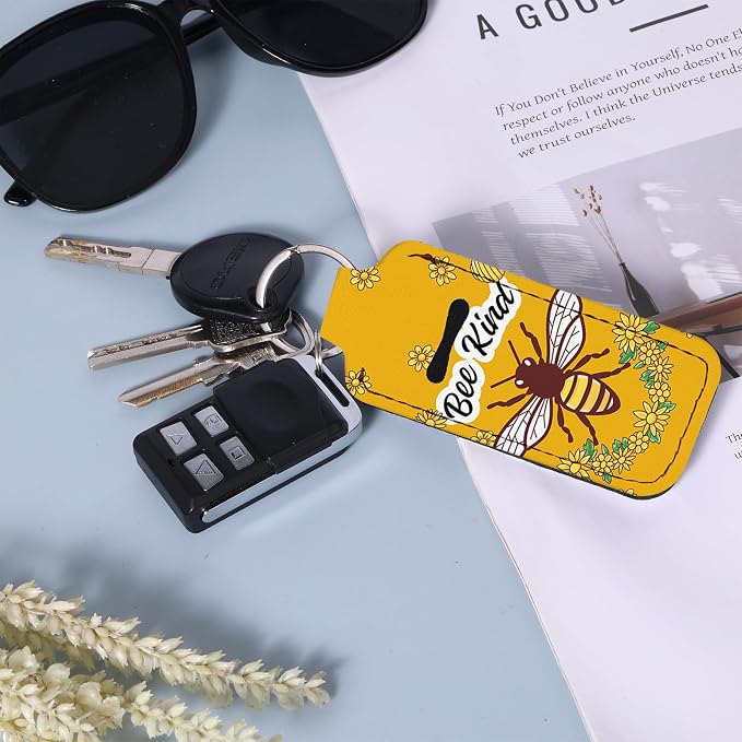 Chapstick Holder Keychain Lip Balm Holder with Clip