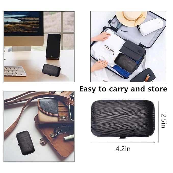 Nail Clipper Kit Valentine's Day Gfit for Men Women Nail Clipper Set Manicure Kit with Case Toe Finger Nail Clippers Personal Care Tools Travel Manicure Set Nail Clipper Grooming Kit for Men Women