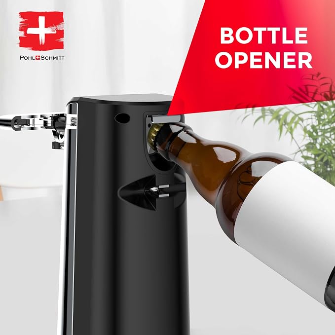 POHL SCHMITT Electric Can Opener | Knife Sharpener, Bottle Opener