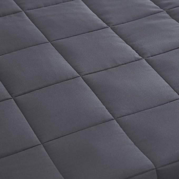 L'AGRATY Weighted Blanket - 36"x48" 5lbs Microfiber Material with Glass Beads Small Blanket for All-Season Summer Fall Winter Soft Thick