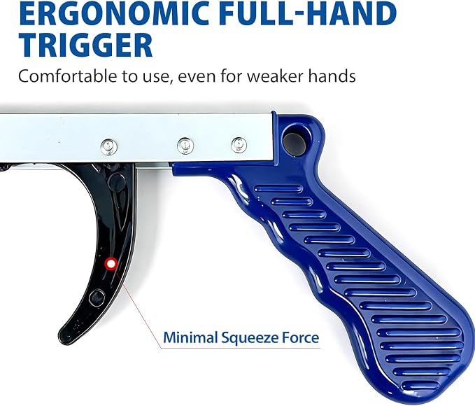 Blue Jay 32" Reacher Grabber Tool for Seniors, 2 Pack - Sturdy Non-Folding Pick Up Stick with Magnetic Tip, Lightweight Long Reach Assist for Elderly, Mobility, & Surgery Recovery