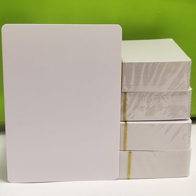 Blank Playing Cards to Write on, Poker Size 2.5" x 3.5", 216PCS | 4 Packs x 54 - Blank Playing Cards Printable, Customizable Deck for Gift, DIY Game