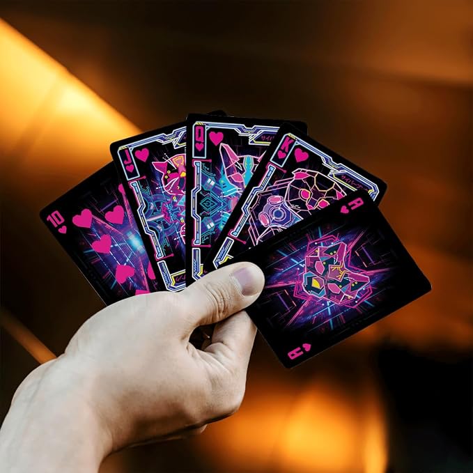 99FOX Cat Playing Cards for Adults Teens Men Friends Games Cool Deck