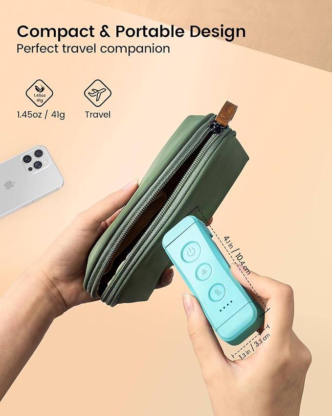 Glocusent USB Rechargeable Book Light, Portable Clip-on LED Reading Light, Reading Lights for Books in Bed with 3 Amber Colors & 5 Brightness Dimmable, Compact & Long Lasting, Perfect for Book Lovers