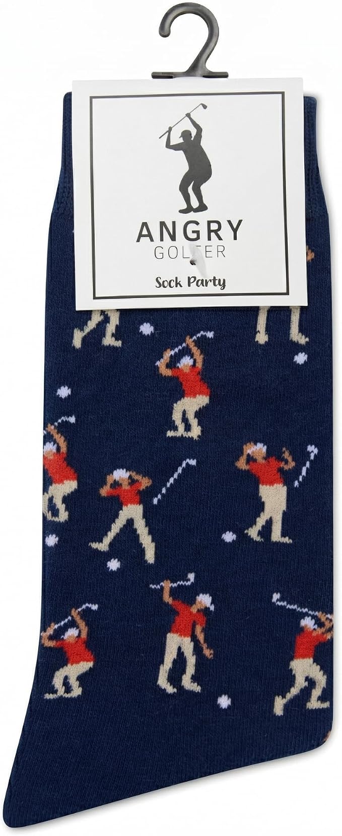 Funny Golf Socks For Men, Hilarious Golf Gift For Men, One Size 8-13