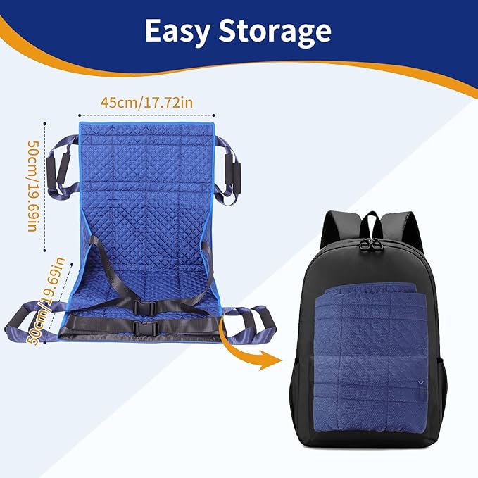 Patient Lift Transfer Chair,Stair Lifts for Seniors,Emergency Evacuation Chair Pad,Stair Assist Slide Board Transferring for Disabled
