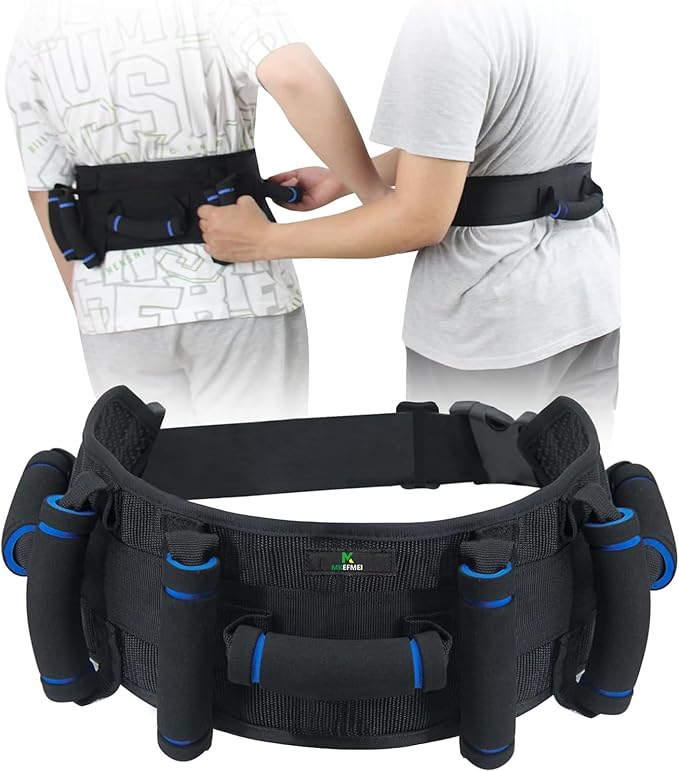 Gait Belts Transfer Belt for Seniors with Handles, Gate Belts Medical for Elderly, Gait Belts for Seniors, Lift Belts Quick Release Buckle, Medical Nursing Safety Belt Patient Assist