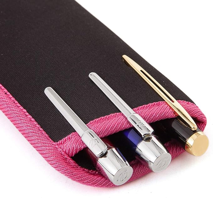 TRIUMPH VISION 3 Pack Reading Glasses Pouch Soft Case Eyeglass Sleeve Slim | Alternative to Bulky Case in bag, Lightweight Lined Padded Protect Optical lens Slip in, Cute Pattern Portable for Daily Use