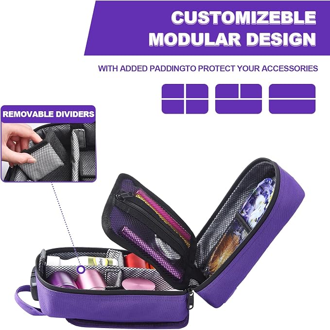 Storage Bag with Combination Lock Small Carbon Lined Tactical Molle Box Medicine Money Cosmetic Organizer Case Great Gifts for Men Women
