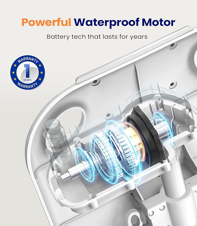 VOCIC Electric Chair Lift with 2 Types Suction Cups, Fall Assist Devices Lift You Up from Floor, Floor Lift Height Up to 20", Support Up to 300 LBS, No Assembly Required, AX08 (Blue)