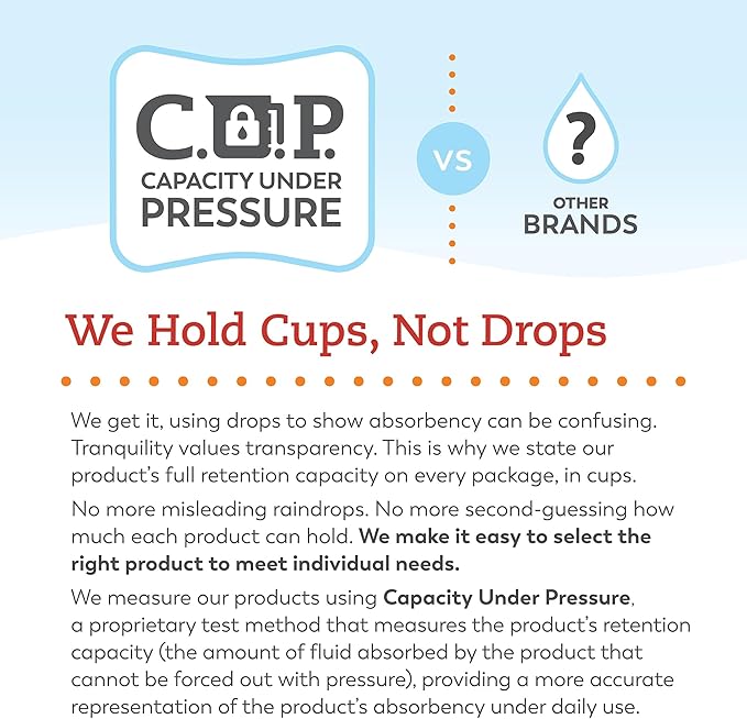 Tranquility Premium OverNight Disposable Absorbent Underwear (80 Count) - S, 22-36 in. Waist - Maximum Absorbency, All-Night Sleep, Breathable Comfort, 80 Adult Diapers