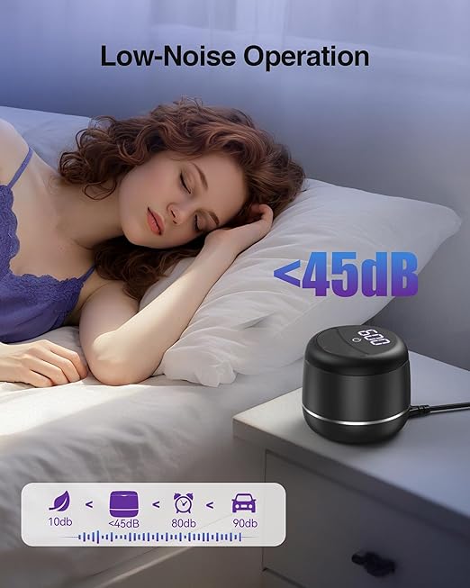 Ultrasonic Retainer Cleaner, 48kHz Denture Cleaner Machine with Dual Mode Digital Timer for Braces, Night Guard, Mouthguard, Toothbrush, Jewelry, 7.8OZ Dental Cleaning Pod