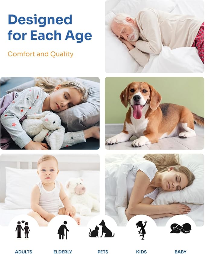 Non-Slip Bed Pads for Incontinence Washable (36" x 52"|2 Pack), Waterproof Bed Pads, Bed Wetting Pads for Bed, Sofa, Floor, Resuable Underpads for Adults, Seniors, Pet