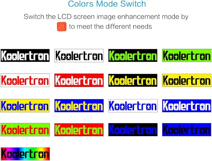 Koolertron 5 inch Digital Video Magnifier, Handheld Portable Electronic Reading Aid Support AV Output to TV with 4X/8X/16X/24X/32X Zoom Multiple 17 Kinds Color Mode, Rechargeable Battery Powered,etc