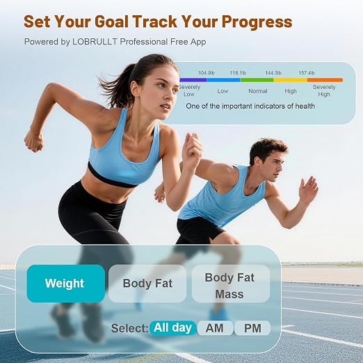 Smart Scale for Body Weight:23 Metrics Digital Scale for Health-Conscious Users - 5.8" Color Display Body Fat Scale, Bluetooth Sync, Accurate Tracking, ABS Material, 400lbs