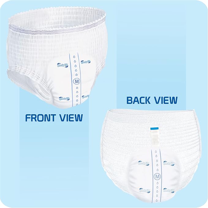 Comfy Life Premium Adult Diaper Incontinence Pull Up Pants – High Absorbency Adult Diapers for Women & Men - Adult Pull Up Nappy Pants for Comfort & Protection - Medium Pack of 12 Pants