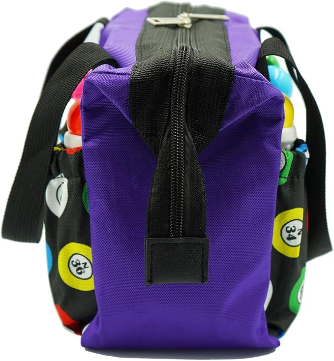Yuanhe Bingo Dauber Bags with 6 Pockets Purple Bingo Tote Bag …