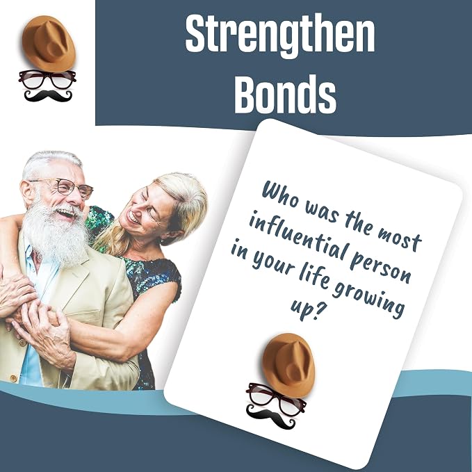 Discuss with Dad - The Game for Dad to Do Together | Conversation Cards for Families to Learn More About The Father in Your Life!