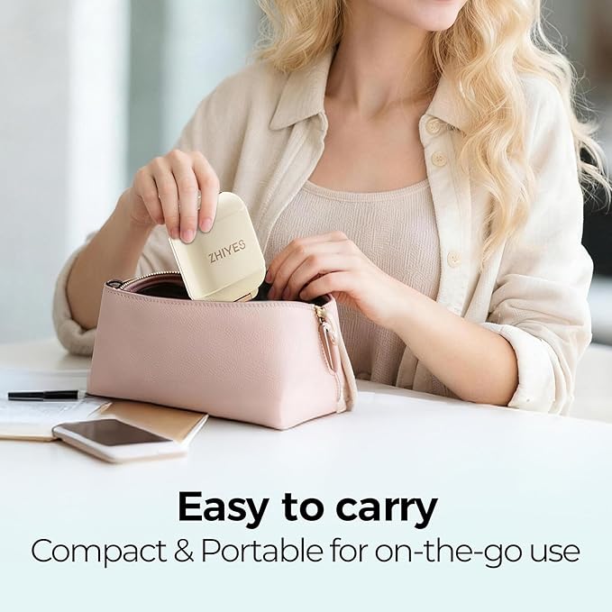 7 Compartments Travel Pill Organizer, Foldable Portable Airtight Daily Pill Box, Compact Pill Case for Purse & Pocket, BPA-Free Medicine Organizer for Vitamins Fish Oil Supplements (White)