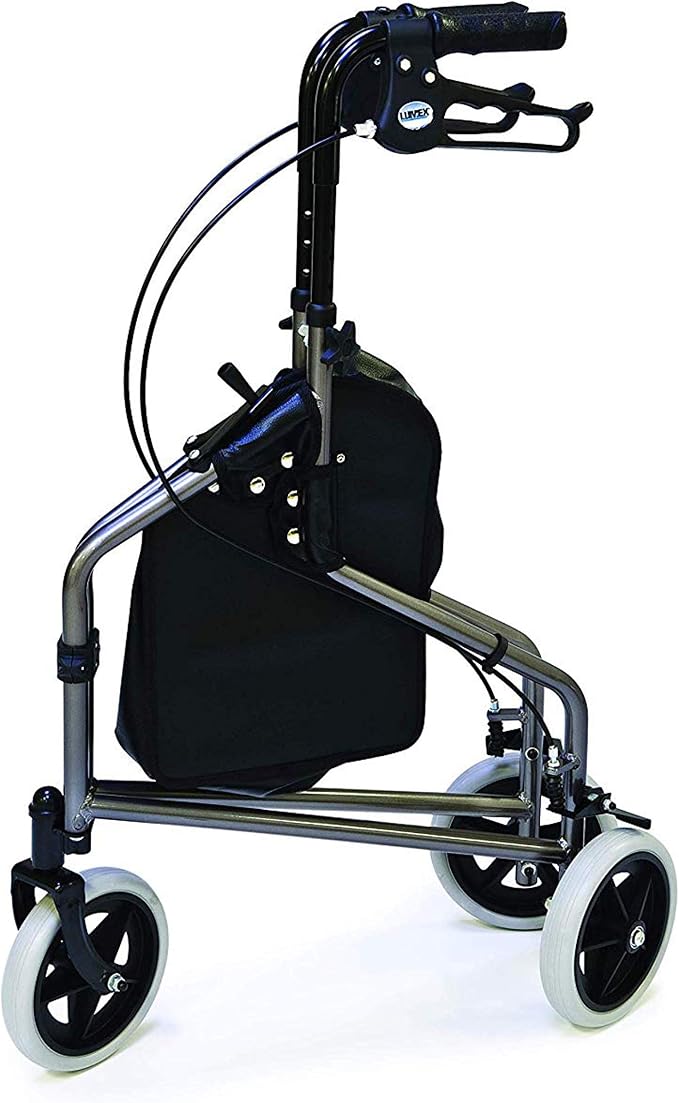 Lumex 3 Wheel Cruiser - Lightweight & Narrow Three Wheel Walkers for Seniors & Tight Spaces