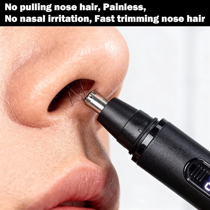Ear and Nose Hair Trimmer Clipper, Professional Nose Hair Trimmer for Men Women
