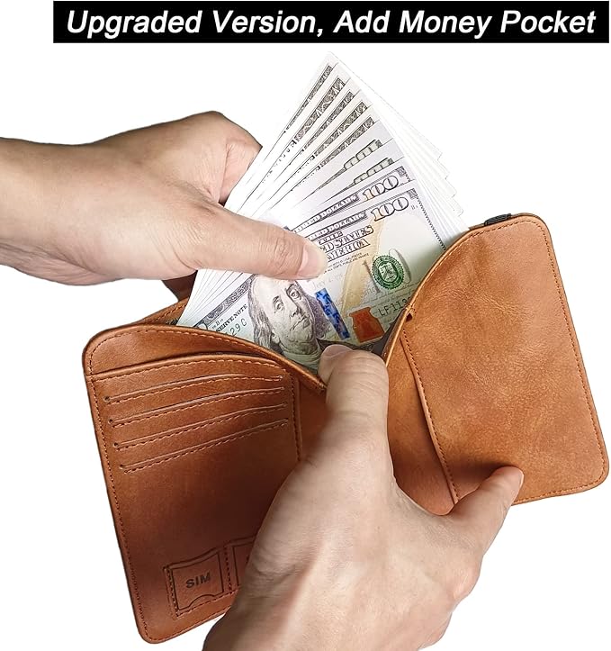 LOHASLIFE Passport Holder for Travel Essentials, Passport Cover Wallet | Leather Rfid Blocking Card Case, Travel Accessories, Vacation Luggage Must Haves, for Men Women