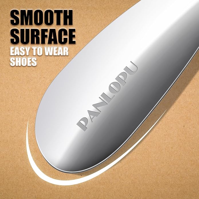 Metal Shoe Horn 7.5Inch Portable Quality Stainless Steeln Shoe Horn Fashion Travel