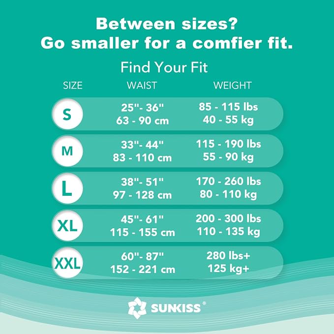 SUNKISS TrustPlus Adult Diapers with Maximum Absorbency, Unisex Disposable Incontinence Briefs with Tabs for Men and Women, Odor Control, XLarge, 15 Count (Pack of 2)