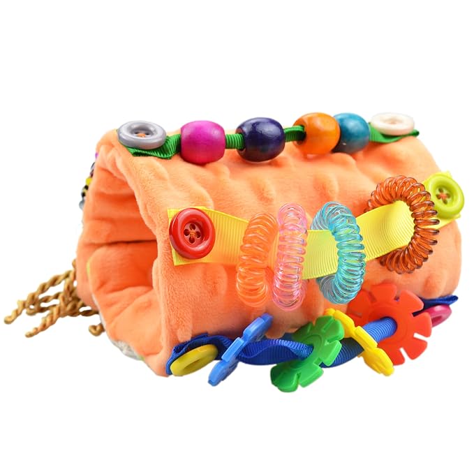 Adult Sensory Arm Pillow for Alzheimer Patients Anxiety Relief – Elderly Dementia Fidget Wrist Cuff for Restless Hands – Calming Therapeutic Aid for Seniors